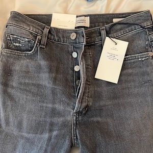 Citizens of Humanity High Rise Slim Jeans, Black